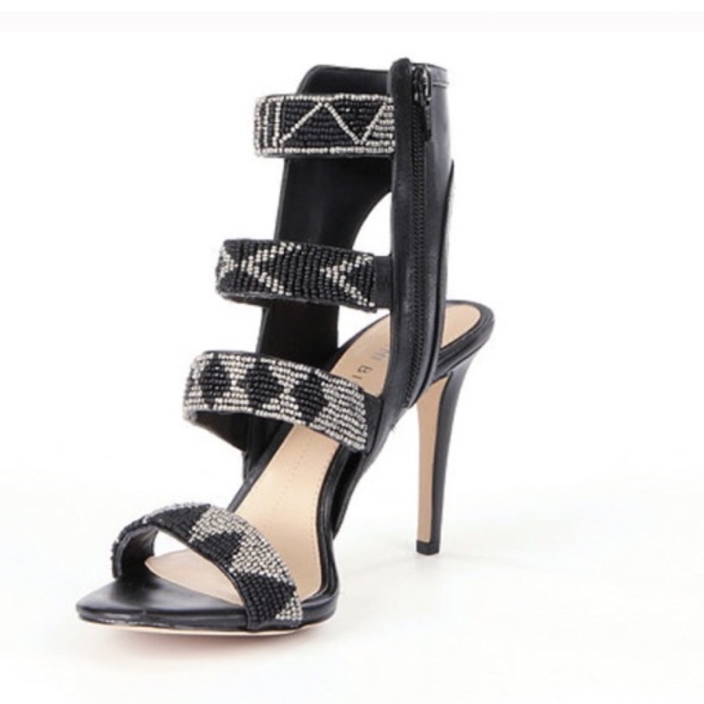 Gianni Bini Black Ryker heels